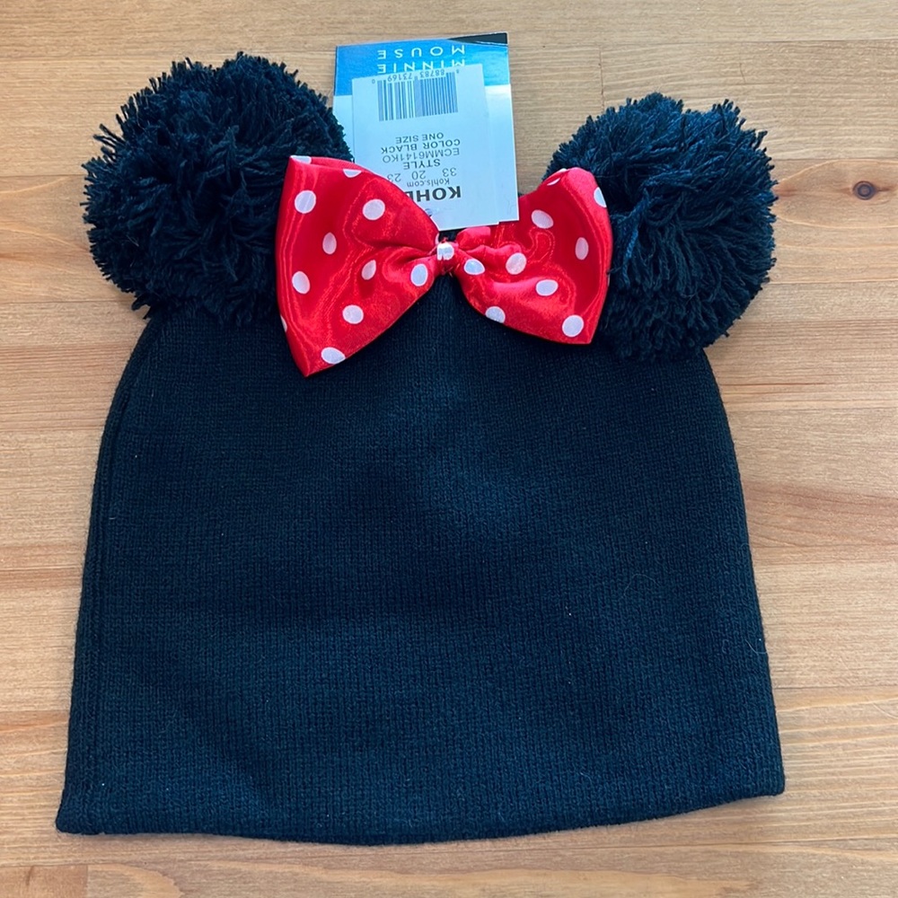 Minnie Mouse Ears Beanie